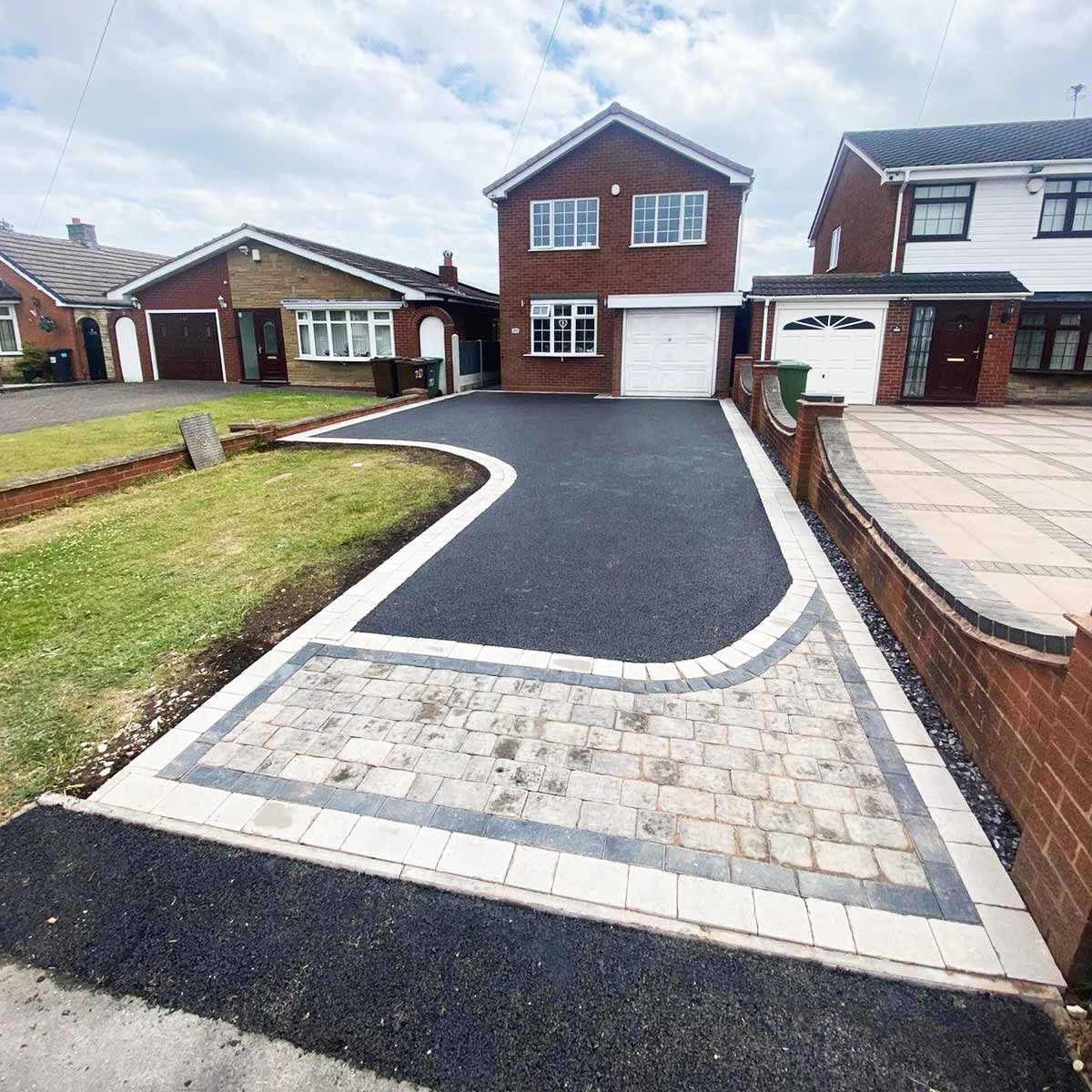 Resin driveway