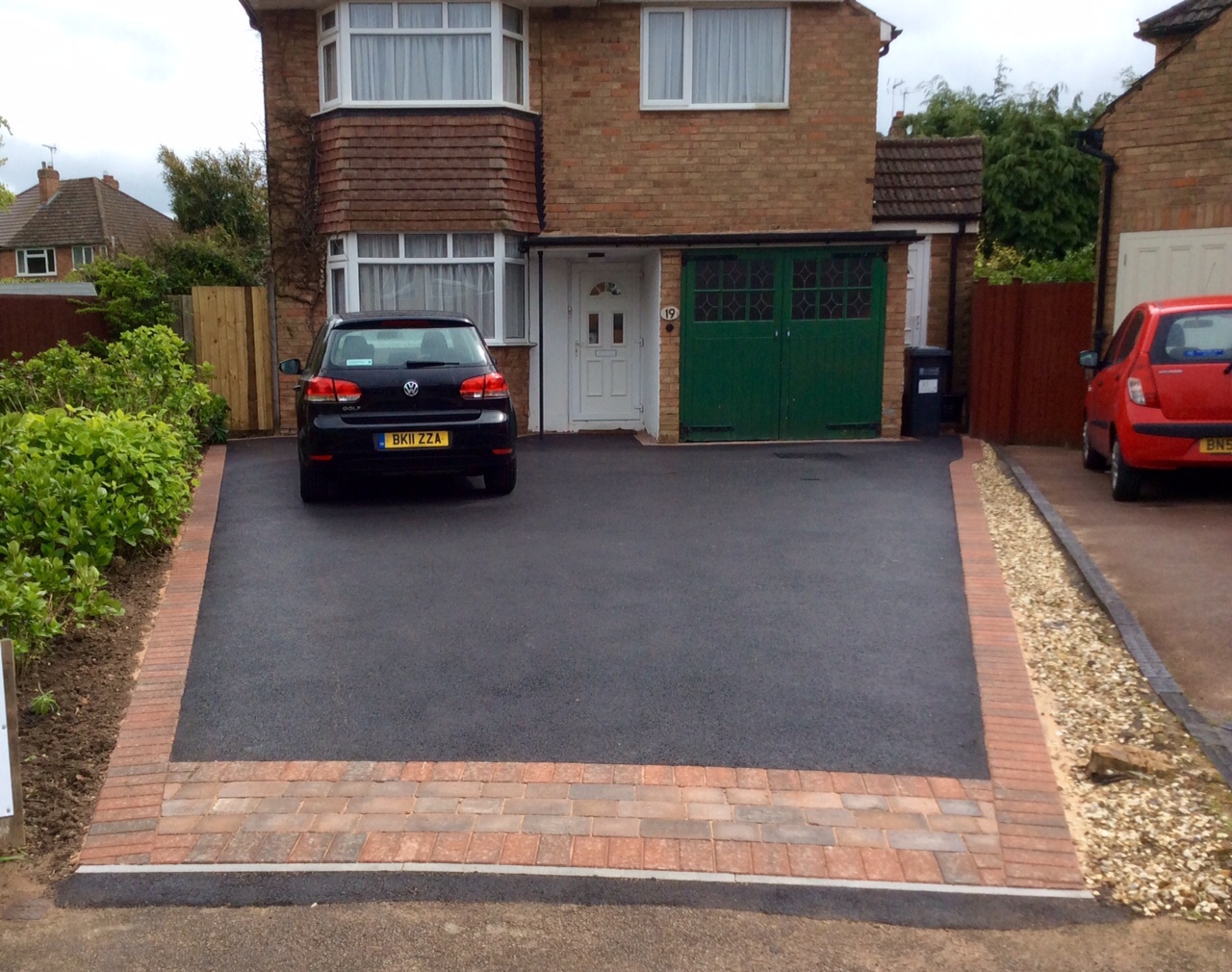 Tarmac driveway